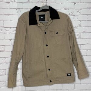 VANS Street Style Casual Snap Up Long Sleeve‎ Jacket Shacket